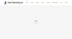 Desktop Screenshot of amaniengineering.com